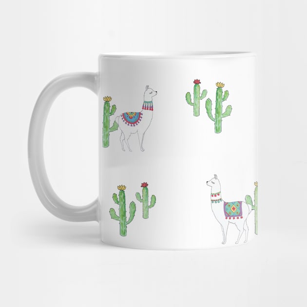 Llamas. Spit Happens by Dessi Designs